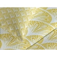 thumbnail image 4 of Ambesonne Yellow and White Quilted Bedspread Set 2 Pcs, Round Floral Motif, Twin Size, Earth Yellow White, 4 of 5