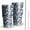 Paw Print Dog, variant on 30oz Paw Prints and Bones Tumblers Stainless Steel Tumbler with Lid and Straw,Vacuum Insulated Double Wall Travel Tumbler Cups Mug with Cleaning Brush for Coffee,Tea