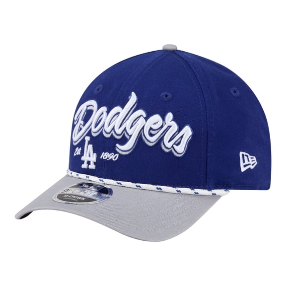Men's New Era Royal/Gray Los Angeles Dodgers Team Loyal 9FORTY M-Crown Adjustable Hat