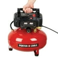 thumbnail image 2 of Porter-Cable C2002-ECOM 0.8 HP Oil-Free Pancake Air Compressor 6 gal, 2 of 7