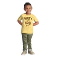 thumbnail image 3 of Party At My Crib BYOB Funny Toddler Boy Girl T Shirt Infant Toddler Brisco Brands 5T, 3 of 6