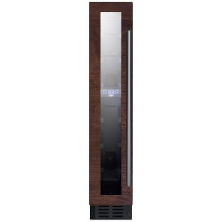 Summit Swc007pnrlhd 6  Wide 7 Bottle Capacity Panel Ready Built-In Wine Cooler - Panel