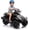 Black, variant on 12V 3-Wheel Electric ATV Ride On, Battery Powered Quad Vehicle with LED Lights, Music, Horn, Treaded Tires and Foot Pedal Control,White