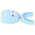 thumbnail image 3 of Cepillo de dientes eléctrico ultrasónico, Cepillo de dientes automático recargable USB 360 ° en forma de U para ni?os Cepillo de dientes blanqueador de limpieza ajustable portátil(Azul 8-15 a?os) Ecomeon no, 3 of 6