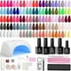 thumbnail image 1 of Kit de esmaltes de uñas en gel Beetles Color Enchantment con luz UV, 1 of 7