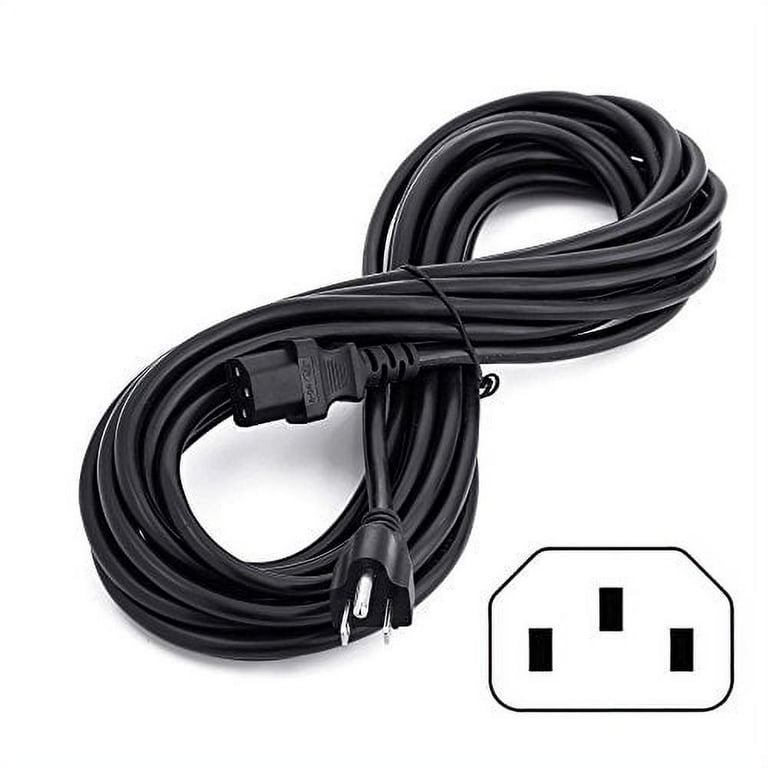 AC Power Cord 3 Prong Compatible ION Explorer Outback Wireless Speaker ION Tailgater Bluetooth Speaker IPA57 Guitar Amplifier Musical Amp Wall Cable