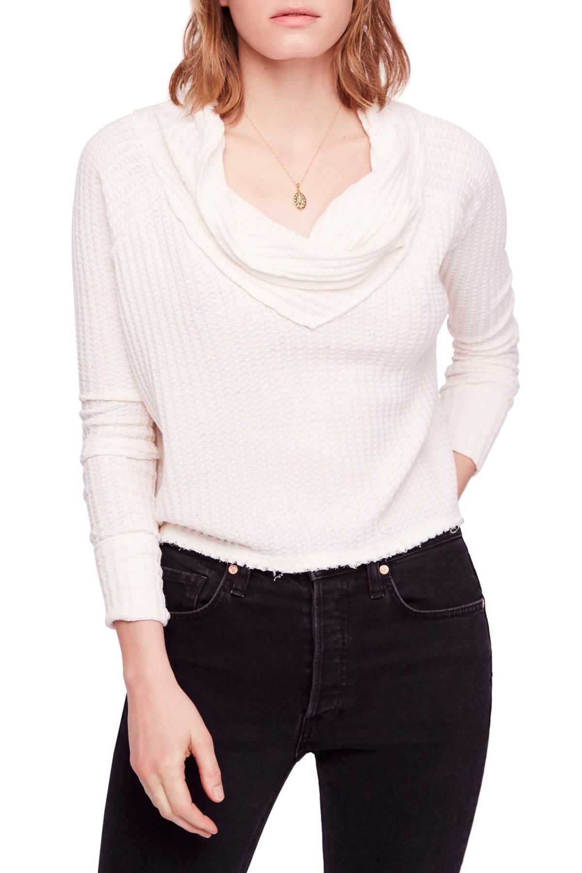 free people thermal sweater