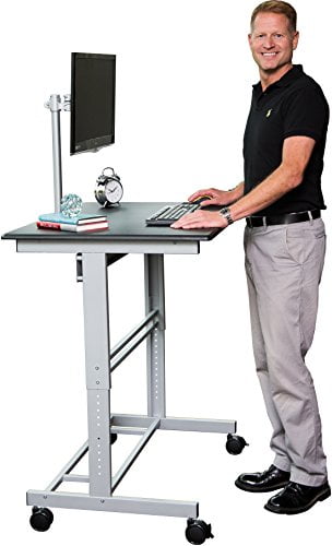 Sstandup40b for sale online Luxor Stand up Adjustable Height Workstation 
