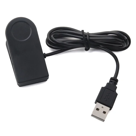 RHEA- 3.28Ft Usb Charging Clip Cradle Bracelet Cable For Garmin Fenix Chronos Watch C