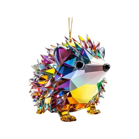 Bwiyojiz Christmas Decorations Home Decoration 2D Hanging Ornaments Gifts Tree Car, Gifts for Friend, Multicolor