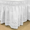 thumbnail image 2 of EasyFit Wrap Around Eyelet Ruffled Bed Skirt, 2 of 2