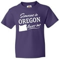 thumbnail image 3 of Inktastic Someone in Oregon Loves Me Youth T-Shirt, 3 of 5