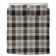 thumbnail image 3 of Juego de cama de cuadros negro gris (3 piezas), cuadros tartán Una funda nórdica y dos, 3 of 9