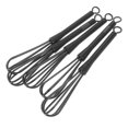 thumbnail image 6 of UEETEK Small Plastic Whisks Egg Mixing Manual Design Experienced Users 5pcs, 6 of 6
