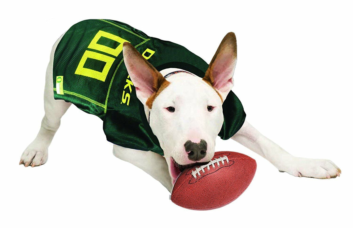 Pets First Collegiate Oregon Ducks Football/Basketball Mesh Jersey for Pet Dog. available in 40+ Teams - Small