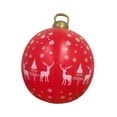thumbnail image 3 of yuksok Inflatable Christmas Ball Balloon Inflatable Ornament for Tree Lawn New Year Elk, 3 of 9