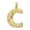 Gold Letter C, variant on PAURO Initial Necklaces for Women A-Z Letter Gold Plated Stainless Steel Cubic Zirconia Personalized Statement Delicate Alphabet Snake Chain Charm Elegant Dainty Pendant Jewelry Gold Letter W
