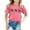 Pink, variant on shqvo Toddler Tshirts Girls 4t-5t Baggy Round Neckline Spring Summer Short-Sleeve Shirts and Tops for Kid Casual Pullover Cute Casual Tshirt Everyday Tee Tee Clothes