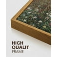 thumbnail image 5 of Drsoum Vintage Landscape Wall Art Meadow Sea of Flower Wall Prints Classic Retro Farmhouse Rustic Decorations for Office Bedroom 11x14in3pcs Natural Framed, 5 of 5