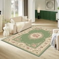 thumbnail image 3 of 1PC Floral Patterned Area Rug Local Carpet, Lightweight Washable Easy-to-Manage Carpet Mat Festival Gift, Suitable for Living Room, Bedroom, Dining Room, Office, Balcony, Room Accessories, 3 of 8