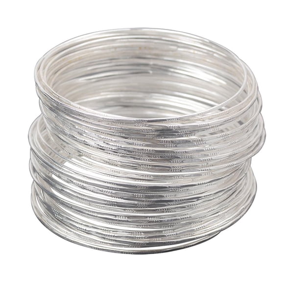 50pcs Indian Style Alloy Bracelet Bangles Fashion Stackable Bangle Gift