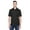 Black, variant on Men's Cool & Dry Stain-Release Performance Polo - 8445