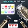 thumbnail image 3 of Suttik Hair Clippers for Men Nose and Beard Trimmer Set of 3, Professional Cordless Barber Clippers for Hair Cutting Grooming Kit, Rechargeable, LCD D, 3 of 7