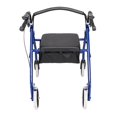 thumbnail image 6 of GoDecor Height Adjustable Aluminum Rollator Walker with Padded Seat, 6 of 8