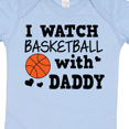 thumbnail image 4 of Inktastic I Watch Basketball with Daddy Boys Baby Bodysuit, 4 of 5