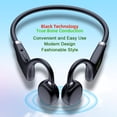thumbnail image 2 of IHAO True Bone Conduction Headphones Open Ear Headset Able to be a MP3 Player with Micro Disk Stereo Bluetooth Earphone for Driving Bicycling Running Skiing, 2 of 8