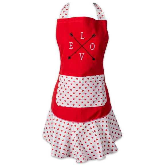 DII Love Struck Ruffle Apron