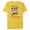 Yellow, variant on Disney Mickey and Minnie Mouse Christmas Pudding Up with Me - Short Sleeve Blended T-Shirt for Adults - Customized-Yellow