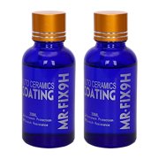 2 Bottles 9H Car Auto Oxidizing Liquid Ceramic Glass Coating Superhydrophobic
