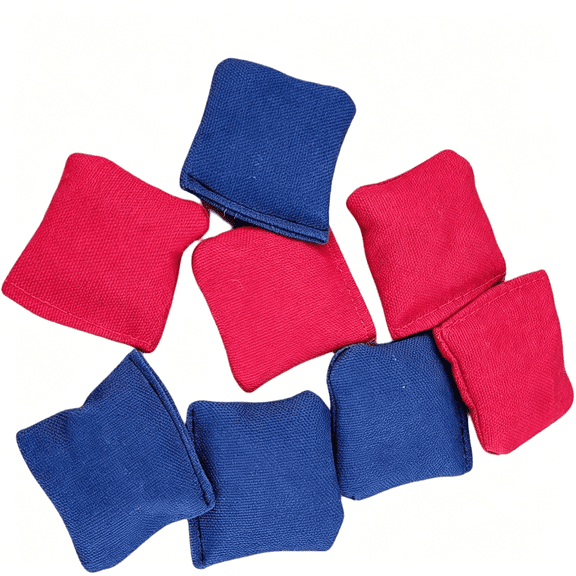 CYFW 8-Pack Cornhole Bean Bags Replacement,Weather Resistant Toss Bags,Random Color