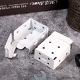 thumbnail image 4 of Blind Brackets 2.5 Inch Low Profile Box Mounting Bracket for Window Blinds, White (6), 4 of 5