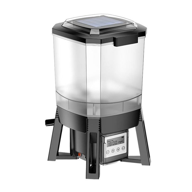 Greeniant Automatic Aquarium Feeder Timer Auto Fish Food Digital 6L Dispenser Pond Alimentadores automáticos de peces