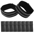 thumbnail image 3 of 10 Uds. Bandas reflectantes de alta visibilidad para muñeca, brazalete reflectante para mujeres y hombres, 3 of 4