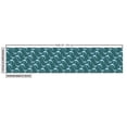 thumbnail image 3 of Ambesonne Nautical Fabric by the Yard Upholstery, Minimalist Dolphins Art, 5 Yards, Grey Teal Blue and Seafoam, 3 of 5