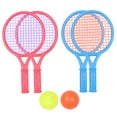 thumbnail image 4 of BEADCEST 2 Sets Small Tennis Racket Toy for Kids Entertainment and Sports Learning 10.4x5.5x1.2in, 4 of 8
