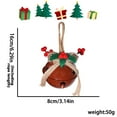thumbnail image 3 of InsCrazy Christmas Bell Hanging Ornament 6.3in Christmas Pendant Metal Ornaments Pendant, 3 of 6