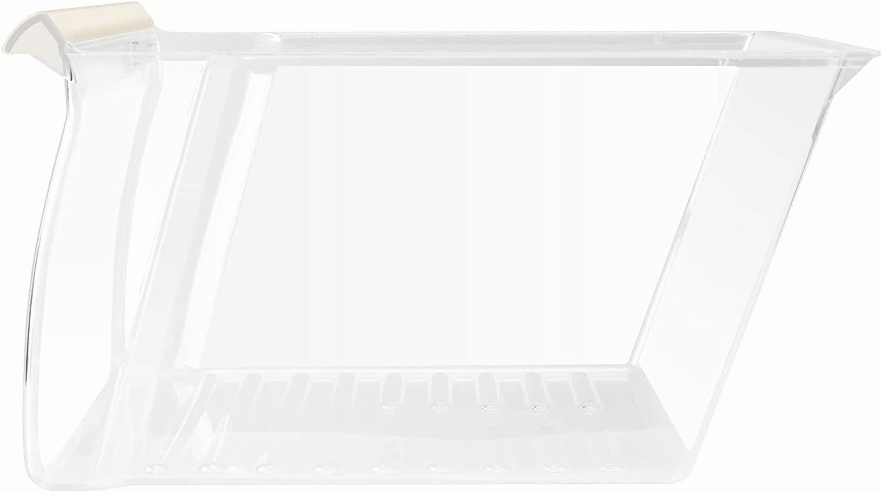 Upgraded Lifetime Appliance Parts 2188656 Crisper Bin (Upper) Compatible with Whirlpool Refrigerator | Fridge Drawers | Kenmore Refrigerator Parts | Whirlpool Shelf Replacement - WP2188656