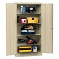 thumbnail image 4 of Muscle Rack Durable 4-Shelf Locking Cabinet, Beige, 4 of 7