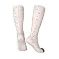 thumbnail image 4 of Balery Rabbit Printed Novelty Socks Men's Women's Crew Socks Sports Socks Knee High Socks Cotton Socks Quirky and Cool Socks, 4 of 9