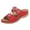 Red, variant on Willtoo Dress Sandals For Women Orthotic Dressy Summer Comfortable Orthopedic Walking Flip Flops Slides with Arch Support Orthopedic Shoes