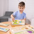 thumbnail image 2 of Juguete educativo para aprender idiomas Melissa & Doug Spanish See & Spell con certificación FSC, 2 of 9