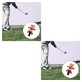 thumbnail image 1 of Eigraketly Golf Club Headcover Wood Driver Head Cover Protector  Sleeve hipopótamo rojo 2piezas, 1 of 1