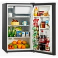 Midea WHS65LB1 Compact Single Reversible Door Refrigerator 1.6 Cubic Feet(0.045 Cubic Meter