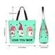 thumbnail image 5 of Disketp Love You Mom Bolsa Tote Estampada para Mujer, Bolso de Hombro y de Mano para Compras y Viajes, 5 of 8