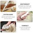 thumbnail image 5 of Jiandong Oyster Shucker Oyster Opener Shucker Clam Knives Scallop Shucking Picker Tools Chef Tool Seafood Lobster Shell Meat Crab Shellfish(6.69X1.38X1.38Inch), 5 of 11