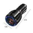 thumbnail image 4 of LSLJS Qc3.0 Quick Charge Multifunctional Mini Hidden 36w Super Quick Charge Car Charger, Car Accessories, 4 of 9